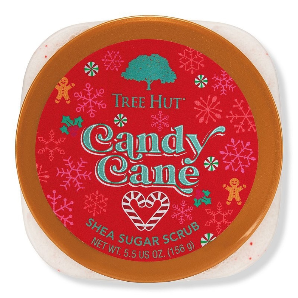 Candy Cane Tree Hut body scrub BRAND NEW 5.5 oz